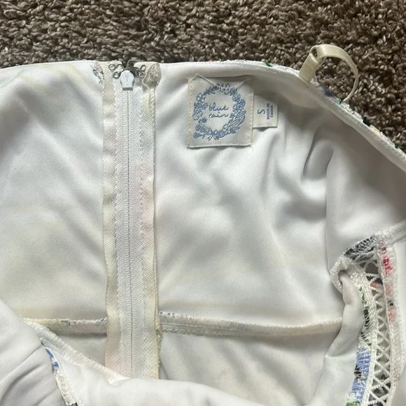 Francesca’s Blue Rain Dress - Picture 3 of 4